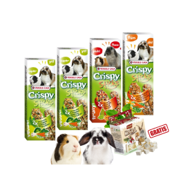 VERSELE LAGA Crispy Sticks ZESTAW 4x2szt kolba mix + GRATIS
