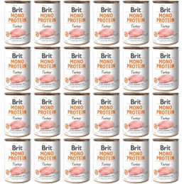 BRIT MONO PROTEIN TURKEY 24 x 400g