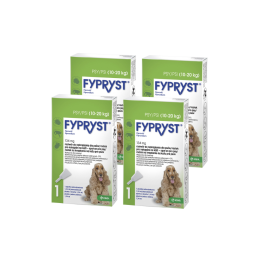 Krka, Fypryst, kropelki dla psa, 10-20 kg, 4 szt