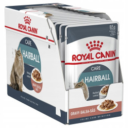 Royal Canin, kot, Hairball Care kawałki w sosie, 12 x 85 g