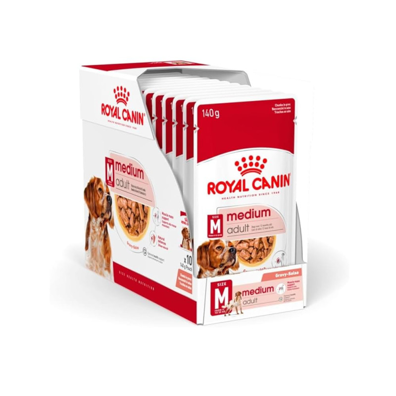 Royal Canin, Medium adut, 10  x 140 g