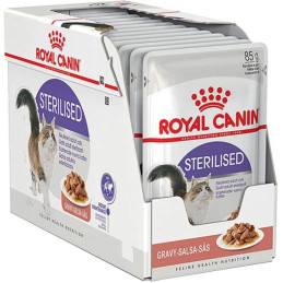 Royal Canin, FHN sterilised gravy-salsa, 12 x 85g