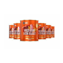 Jonh Dog, Karma mokra dla Szczeniaków, Dzik z królikiem i dynią 6x800g