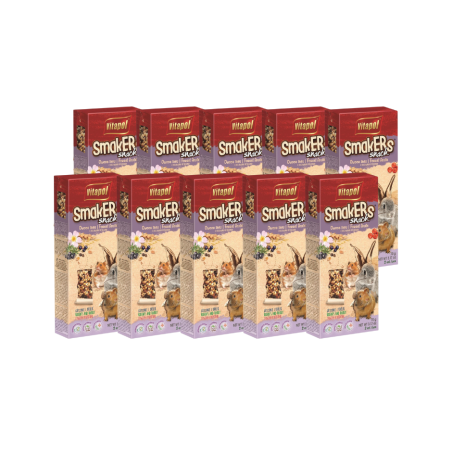 ZESTAW 10 x Vitapol, smakers dla gryzoni, owoce leśne, 2szt, 70g