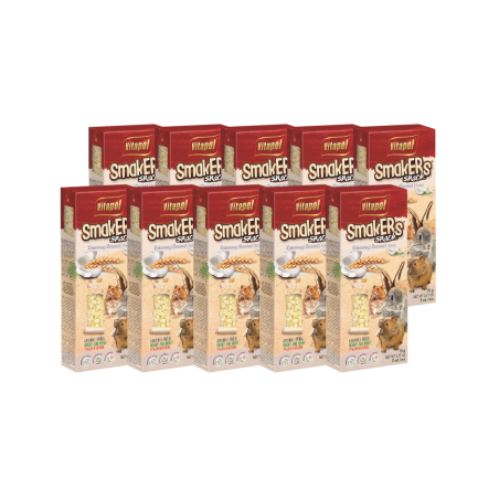 ZESTAW 10 x Vitapol, smakers dla gryzoni, kokos, 2szt, 70g