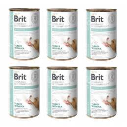 BRIT GF VET. DIETS DOG CAN STRUVITE 6 x 400g