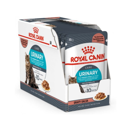Royal Canin, Urinary care, plasterki w sosie, 12 x 85 g