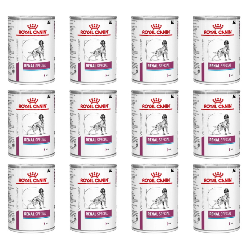 Royal Canin VD, pies, Renal Special, 12 x 410 g