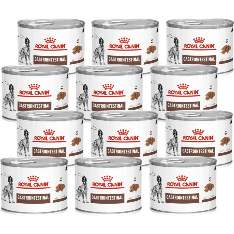 Royal Canin VD, pies, Gastrointestinal, 12 x 200 g