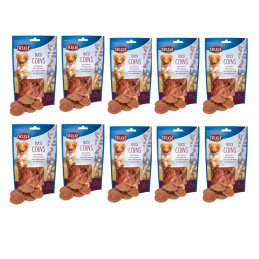 10 x Trixie, snacki Premio, krążki z kaczki, 80 g