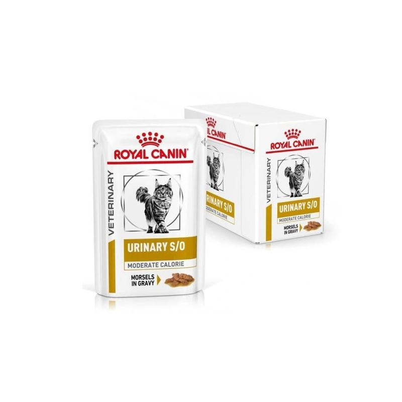 Royal Canin VD, kot, Urinary S/O Moderate Calorie, 12 x  85 g