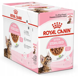 Royal Canin Kitten Sterilised, sos, 12 x 85 g