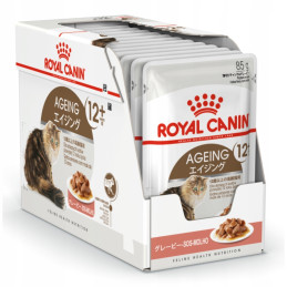 Royal Canin, kot, Ageing 12+ w sosie, 12 x 85 g
