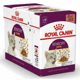 Royal Canin, Sensory™ Taste, kawałki w sosie, 12 x 85 g