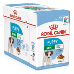 Royal Canin, pies, Mini Puppy w sosie, 12 x 85 g