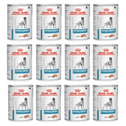 Royal Canin, Hypoallergenic, dog, 12 x 400 g