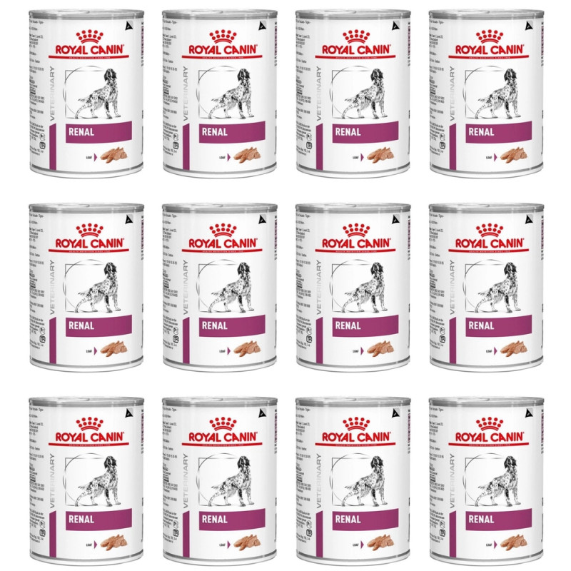 Royal Canin VD, pies, Renal, 12 x 410 g