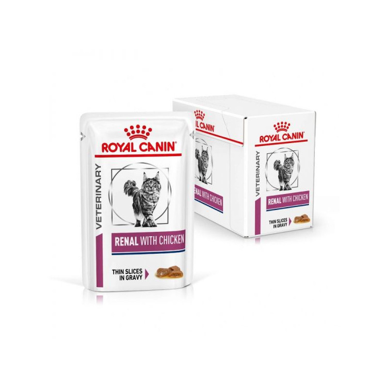 Royal Canin, Cat Renal Chicken, kot z kurczakiem, 12 x 85 g
