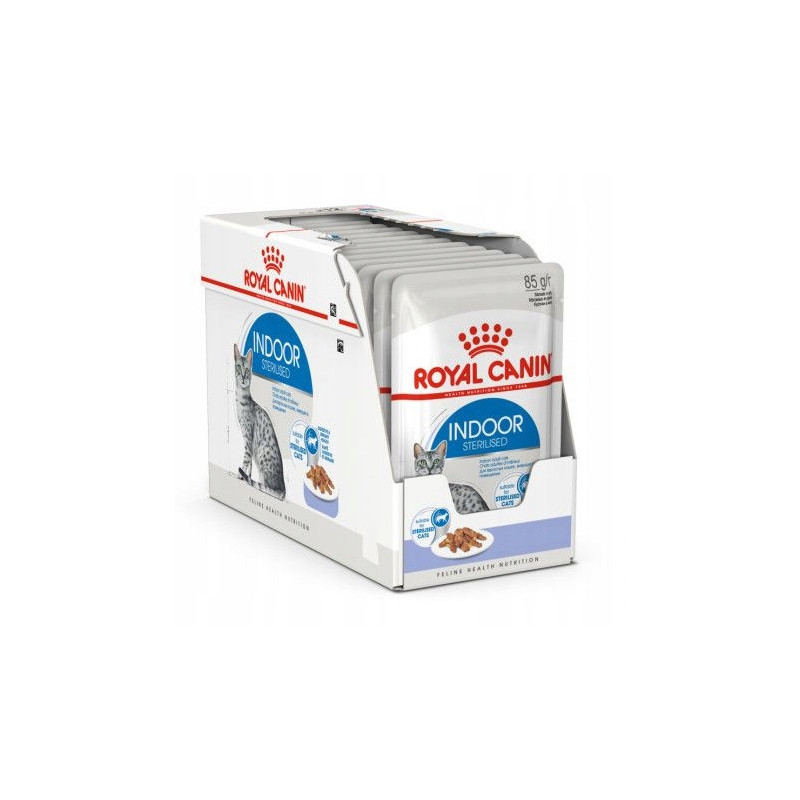 Royal Canin VD, kot, Indoor Jelly, 12 x 85 g