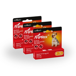 3 x Vet Agro, Fiprex S - 1 ml, 2-10 kg