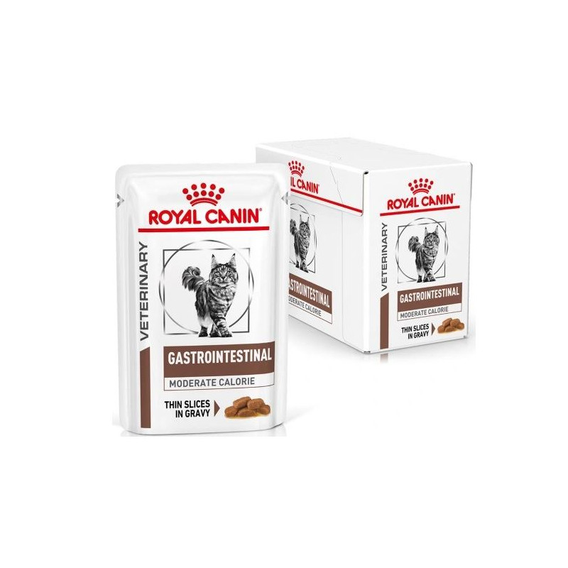 Royal Canin, Gastro Moderato Calorie, kot, 12 x 85 g