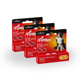 3 x Vet Agro, Fiprex M, 10-20 kg