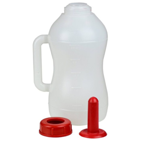 Can Agri, butelka z uchwytem, do pojenia cieląt, 3 L