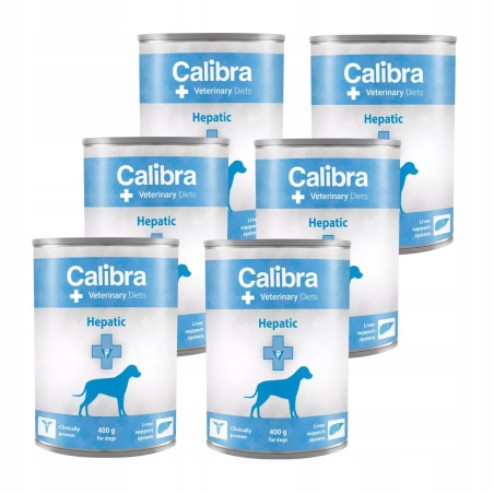Calibra VD, pies, Hepatic, 6 x 400 g