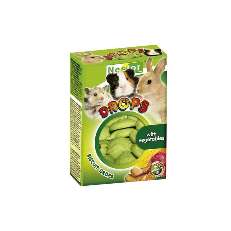(Nestor), Dropsy dla gryzoni i królików, warzywne, 35 g