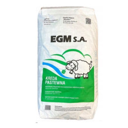 Kreda pastewna średnioziarnista,  0,4-0,8 , 25kg