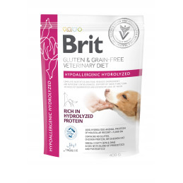 BRIT GF VET DOG HYPOALLERGENIC HYDROLYZED 0,4kg