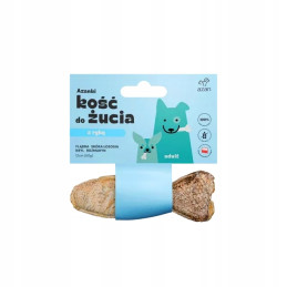 AZANKI KOŚĆ Z FLĄDRĄ - RYBKA 12cm