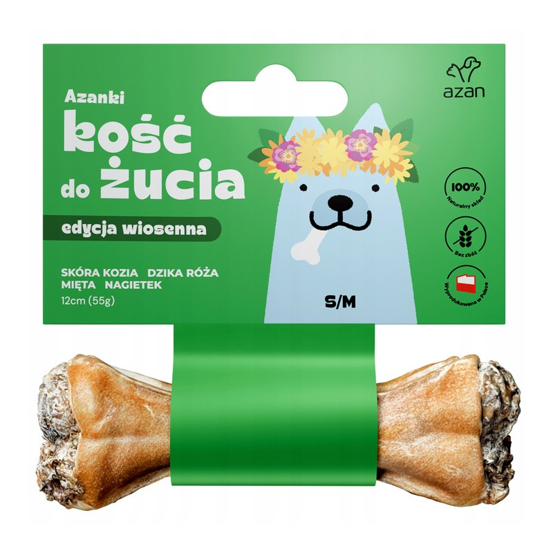 AZANKI KOŚĆ WIOSENNA Z KOZĄ - S/M 12CM