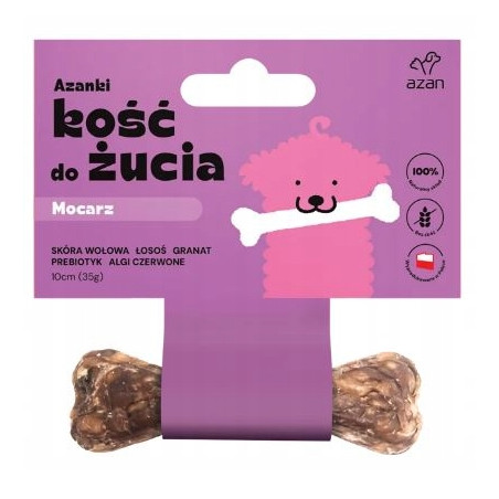 AZANKI KOŚĆ MOCARZ DLA MŁODYCH PSÓW 10cm