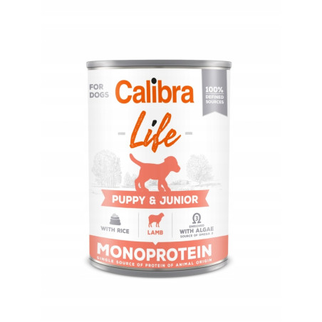 CALIBRA DOG LIFE PUPPY & JUNIOR LAMB & RICE 400 G 126319