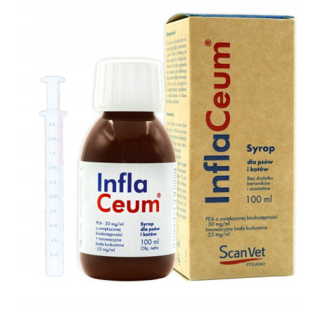 Scanvet InflaCeum 100ml na Stawy dla Psa i Kota