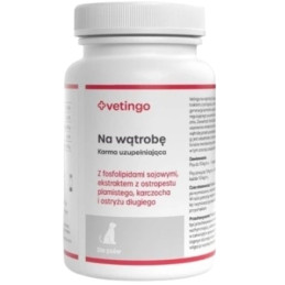 Vetingo na wątrobę dla psa 60 kapsułek