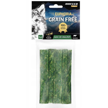 Biofeed, paski ze żwaczem dla psa, 5 szt