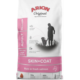 Arion Original Skin&Coat Adult Medium Salmon&Rice Sucha Karma dla psa op. 2kg