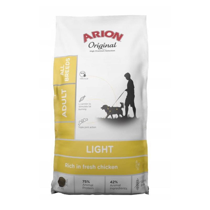 Arion Orginal Adult Light All Breed 2kg karma Light dla psów z nadwagą 2KG