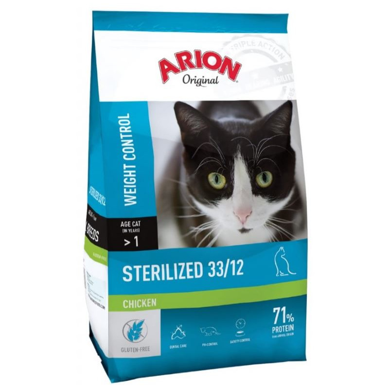ARION Original Cat Sterilized Chicken, 300g