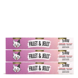 Mr. Bandit Fillet & Jelly Mix 9x80g. kurczak wołowina tuńczyk łosoś jagnięcina