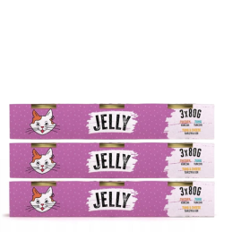 Mr. Bandit Fillet & Jelly Mix 9x80g. kurczak, tuńczyk, tuńczyk z serem