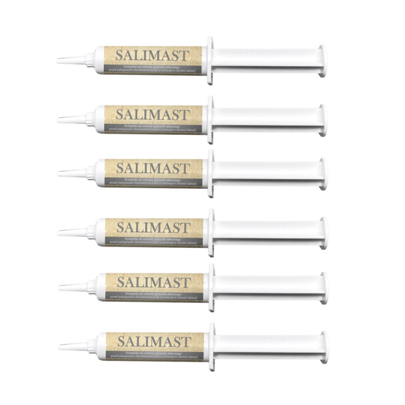 zestaw 6 x salimast 10ml tuba bezkarencyjna dowymieniowa