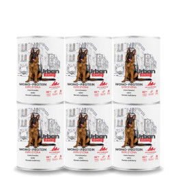 Over Zoo Urban Pets Karma dla psa Mono protein dziczyzna 6 x 400g