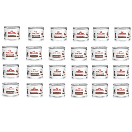 ZESTAW 24x Royal Canin VD Gastrointestinal kitten 195 g x 24sztuki