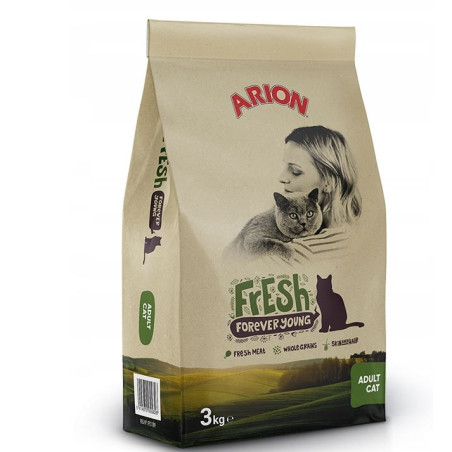 Sucha karma Arion Fresh dla kotów, 3 kg