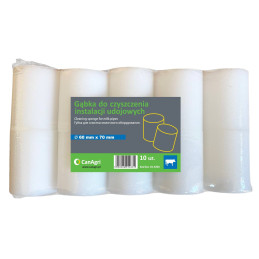 Gąbka do czyszczenia instalacji udojowych, 60 x 70 mm, 10 szt., Canagri