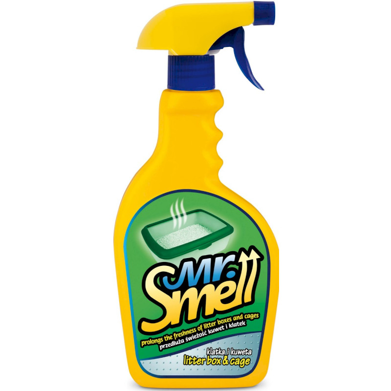 Mr Smell, Klatka i Kuweta, Spray do usuwania zapachu, 500 ml