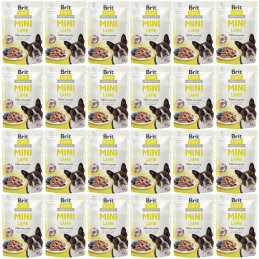 BRIT CARE MINI POUCH LAMB 24 x 85g